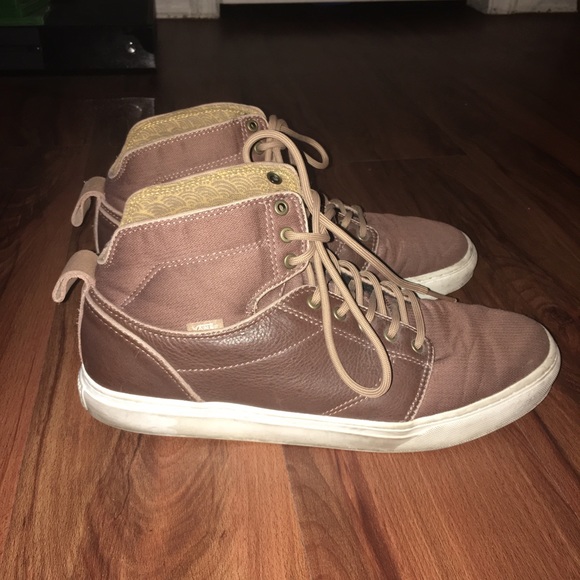 Vans Other - Vans Brown High tops